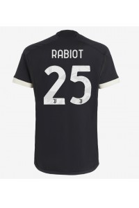 Juventus Adrien Rabiot #25 Jalkapallovaatteet Kolmaspaita 2023-24 Lyhythihainen